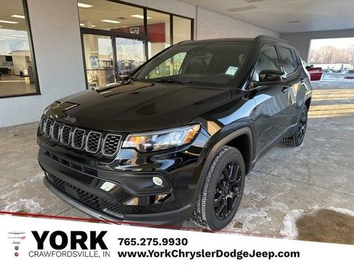Diamond Black 2026 Jeep Compass Latitude