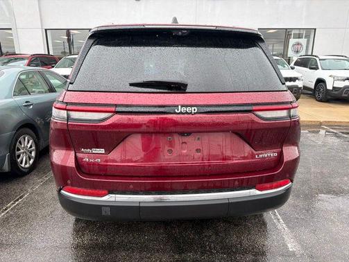 Velvet Red Pearlcoat 2023 Jeep Grand Cherokee Limited