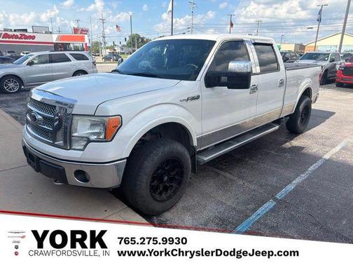 White 2010 Ford F-150 Lariat