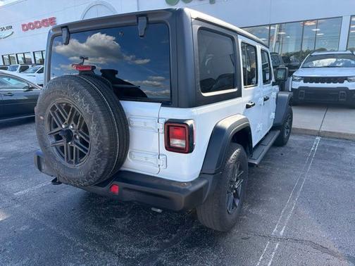Bright White Clearcoat 2024 Jeep Wrangler Sport S