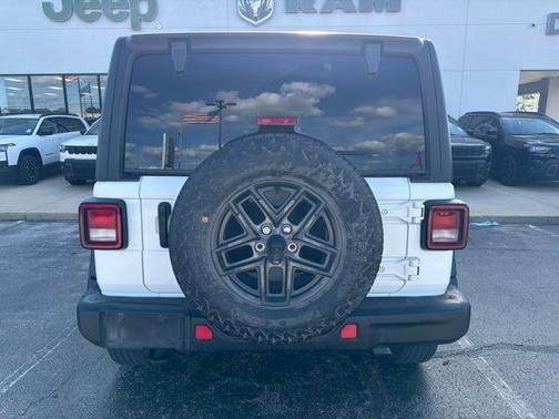 Bright White Clearcoat 2024 Jeep Wrangler Sport S