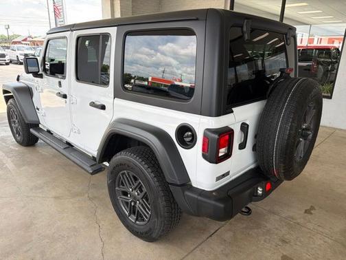 Bright White Clearcoat 2024 Jeep Wrangler Sport S