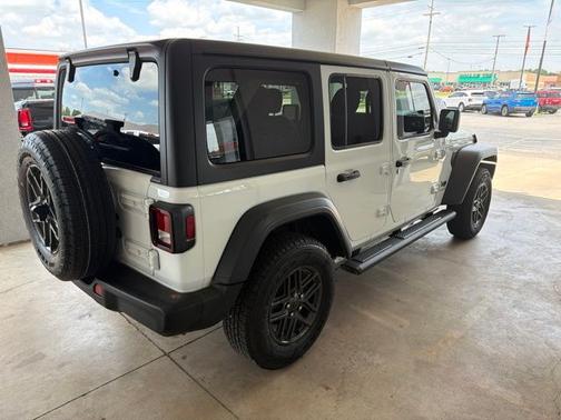 Bright White Clearcoat 2024 Jeep Wrangler Sport S