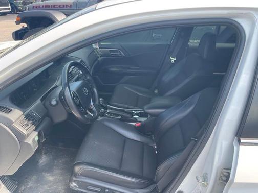 White 2017 Honda Accord Sport