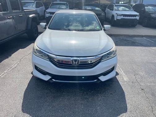 White 2017 Honda Accord Sport