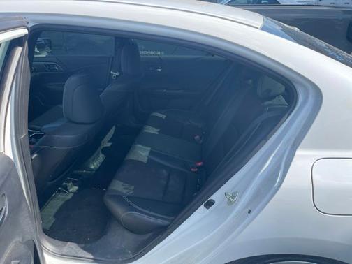 White 2017 Honda Accord Sport