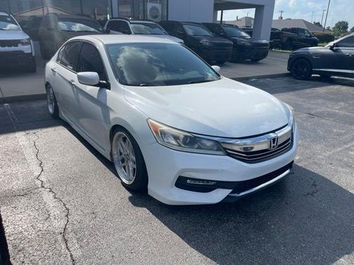 White 2017 Honda Accord Sport