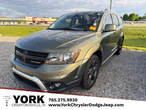 Olive Green Pearlcoat 2018 Dodge Journey Crossroad
