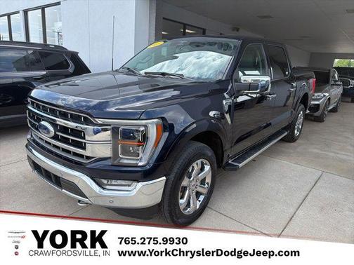 ANTIMATTER BLUE METALLIC 2023 Ford F-150 Lariat