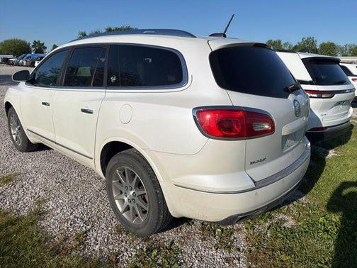 White Frost Tricoat 2017 Buick Enclave Leather