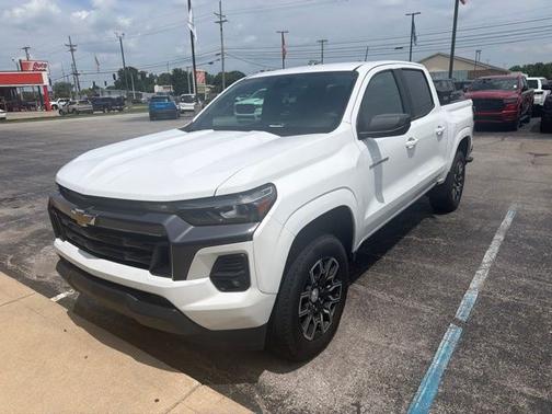 Summit White 2023 Chevrolet Colorado LT