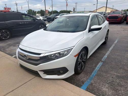 Taffeta White 2018 Honda Civic EX-L