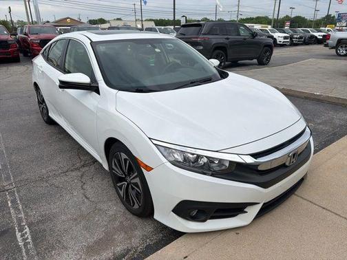 Taffeta White 2018 Honda Civic EX-L