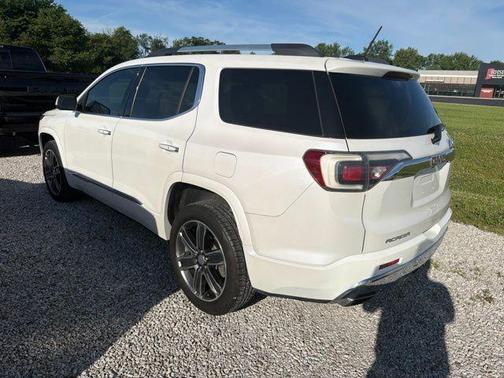 White Frost Tricoat 2019 GMC Acadia Denali