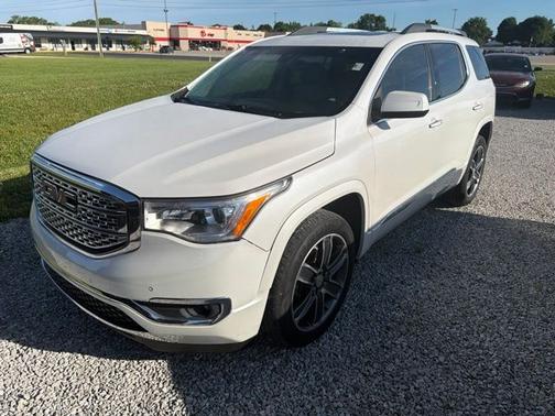 White Frost 2019 GMC Acadia Denali