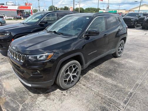 Diamond Black Crystal Pearlcoat 2024 Jeep Compass Limited