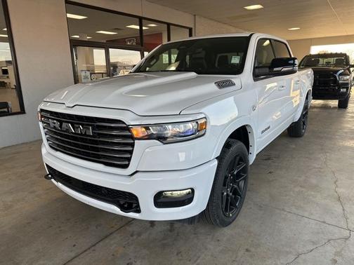 Bright White Clearcoat 2026 RAM 1500 Laramie