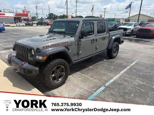 Sting-Gray Clearcoat 2022 Jeep Gladiator Rubicon