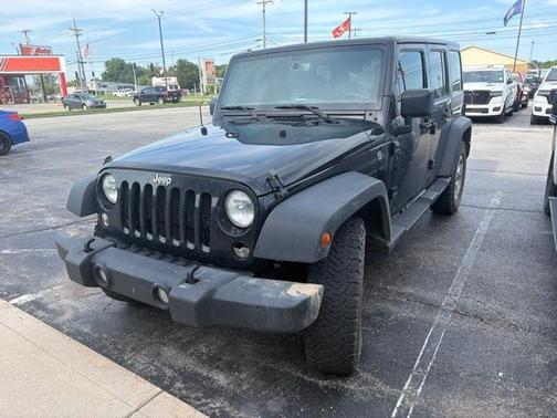 Black Clearcoat 2017 Jeep Wrangler Unlimited Sport