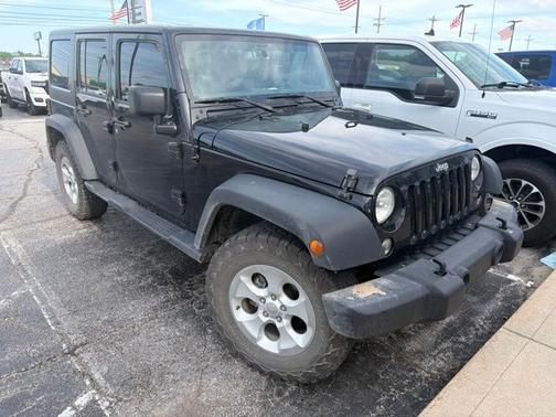 Black Clearcoat 2017 Jeep Wrangler Unlimited Sport