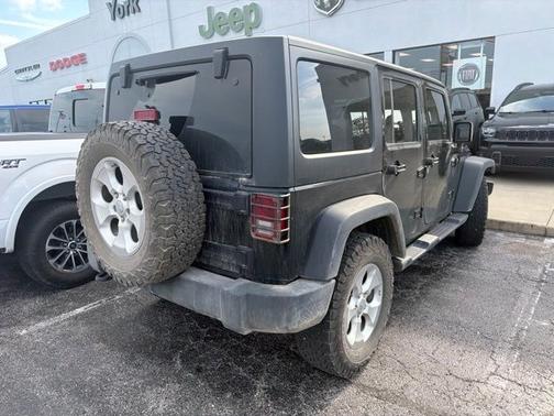 Black Clearcoat 2017 Jeep Wrangler Unlimited Sport
