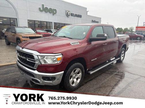 Delmonico Red Pearlcoat 2022 RAM 1500 Big Horn/Lone Star