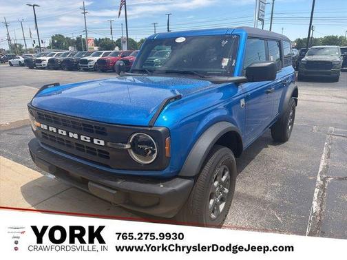 VELOCITY BLUE METALLIC 2025 Ford Bronco Big Bend