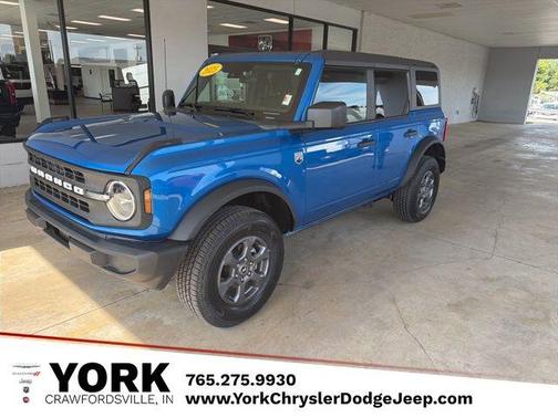 VELOCITY BLUE METALLIC 2025 Ford Bronco Big Bend