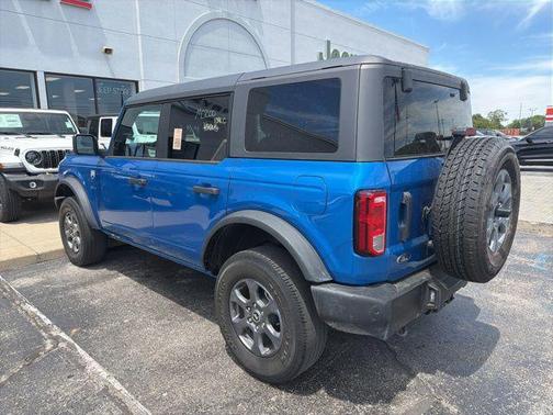 VELOCITY BLUE METALLIC 2025 Ford Bronco Big Bend