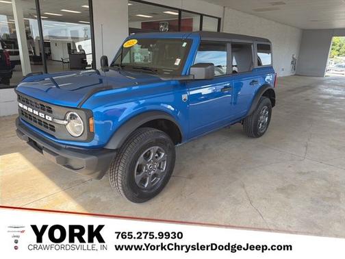 Blue Metallic 2025 Ford Bronco Big Bend