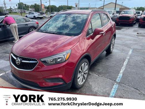 Winterberry Red Metallic 2018 Buick Encore Preferred
