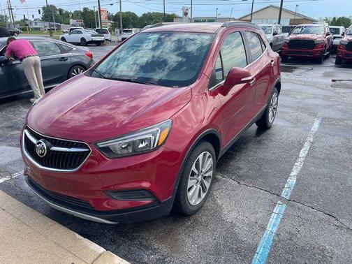 Winterberry Red Metallic 2018 Buick Encore Preferred
