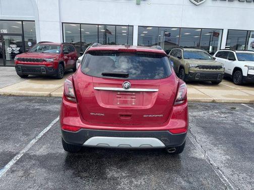 Winterberry Red Metallic 2018 Buick Encore Preferred