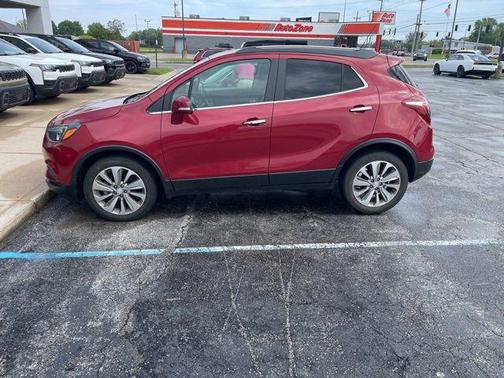 Winterberry Red Metallic 2018 Buick Encore Preferred