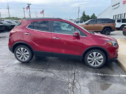 Winterberry Red Metallic 2018 Buick Encore Preferred