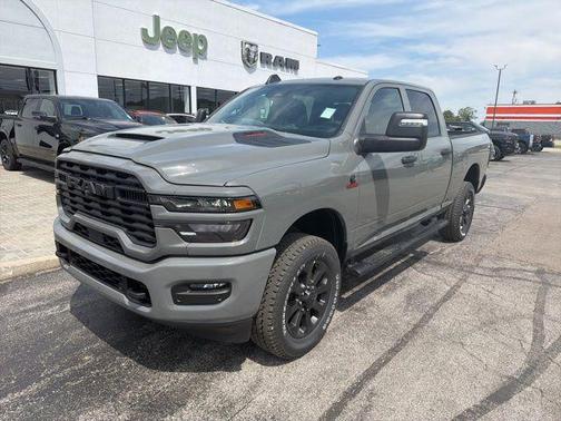 Ceramic Gray Clearcoat 2026 RAM 2500 Black Express Crew Cab 4x4 6'4' Box