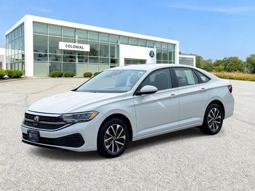 Pure White 2024 Volkswagen Jetta 1.5T S