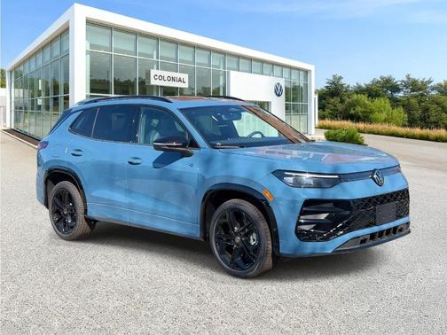Monterey Blue Pearl 2026 Volkswagen Tiguan 2.0T SE R-Line Black