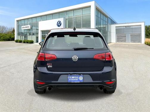 Night Blue Metallic 2016 Volkswagen Golf GTI Autobahn w/ Performance 4-Door