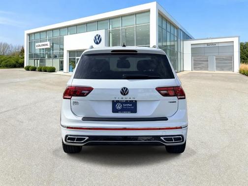 Opal White Pearl Effect 2023 Volkswagen Tiguan 2.0T SEL R-Line