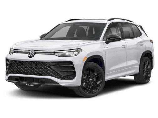 Opal White Pearl 2026 Volkswagen Tiguan 2.0T SE R-Line Black