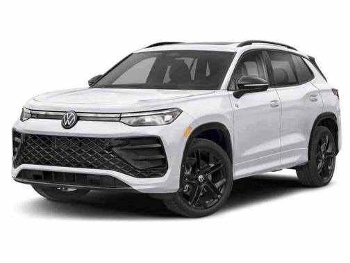 Opal White Pearl 2026 Volkswagen Tiguan 2.0T SE R-Line Black