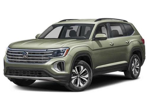 Avocado Green Pearl 2026 Volkswagen Atlas 2.0T SE W/TECHNOLOGY