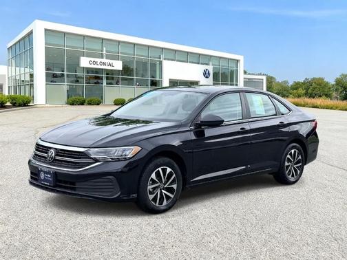 Deep Black Pearl Effect 2023 Volkswagen Jetta 1.5T S
