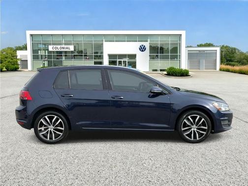 Night Blue Metallic 2015 Volkswagen Golf Auto TSI SE