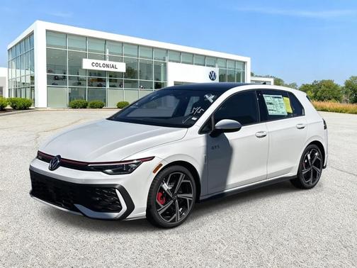 Opal White Pearl Effect 2025 Volkswagen Golf GTI 2.0T SE