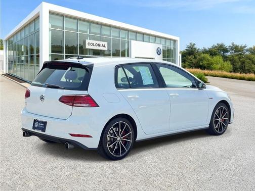 Pure White 2021 Volkswagen Golf GTI 2.0T Autobahn