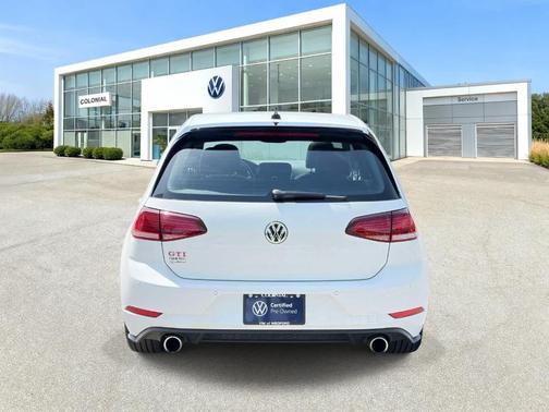 Pure White 2021 Volkswagen Golf GTI 2.0T Autobahn