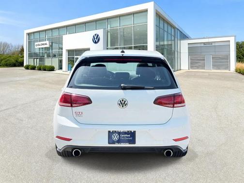 Pure White 2021 Volkswagen Golf GTI 2.0T Autobahn