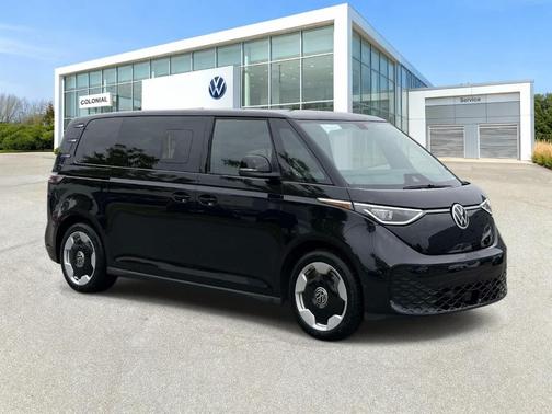 Deep Black Pearl Effect 2025 Volkswagen ID. Buzz Pro S